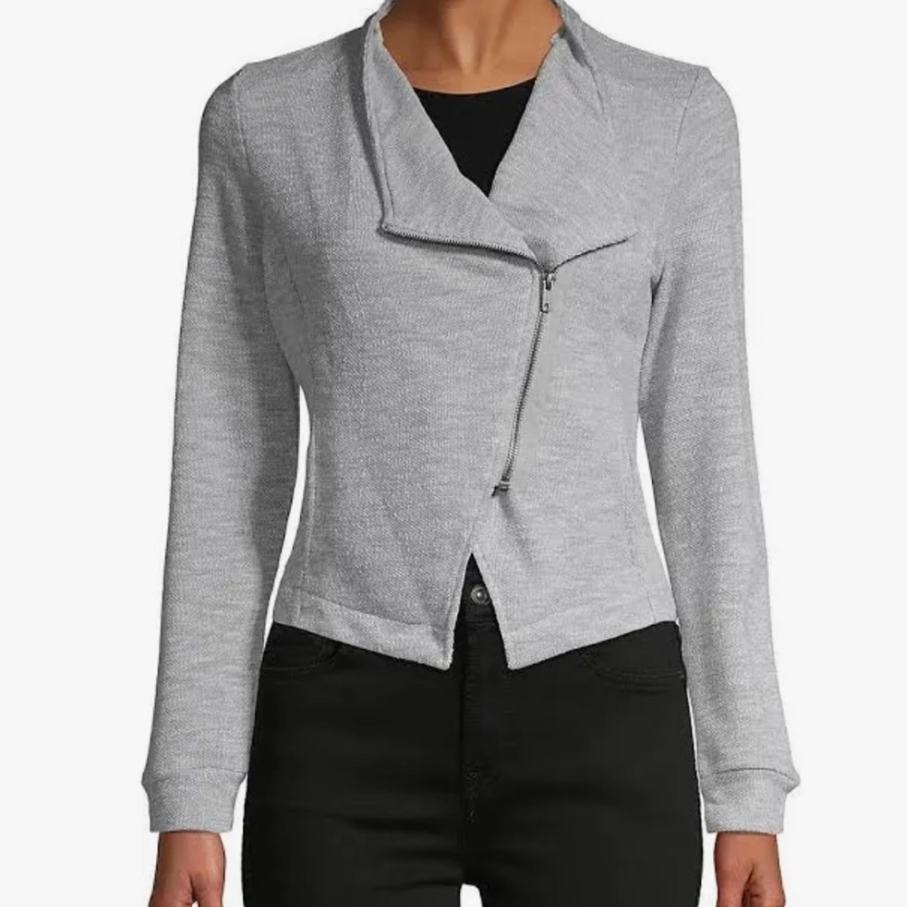 BB Dakota Light Gray Women's Knit Jacket
